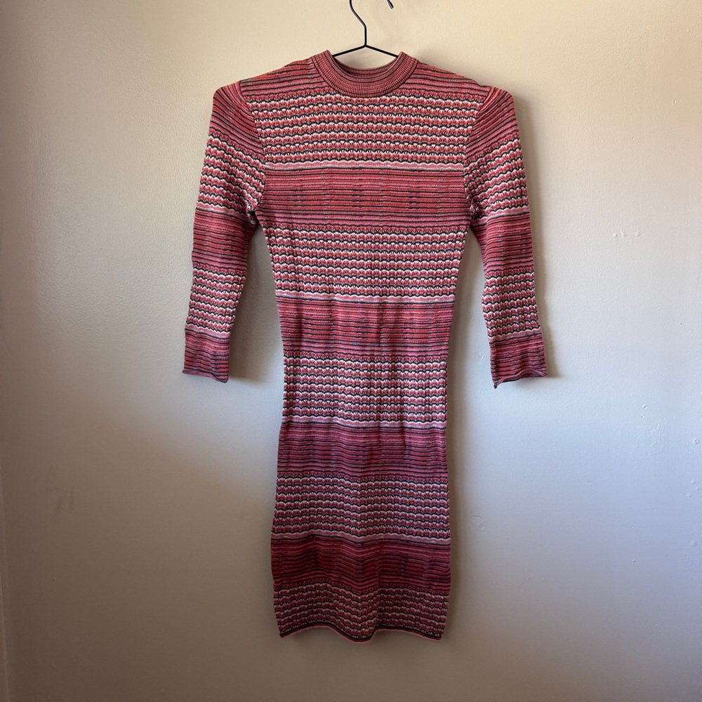 Free People Pink Knit Dress